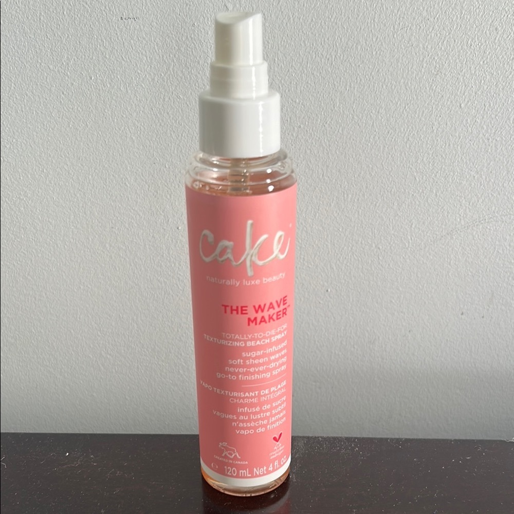 NEW Cake The Wave Maker Texturizing Beach Spray - cap missing